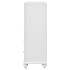 Barzini 5-drawer Chest White - 205895