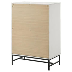 Sonora 4-drawer Bedroom Chest White - 224865