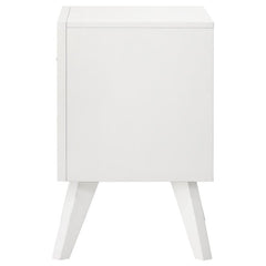 Janelle 2-drawer Nightstand White - 223652