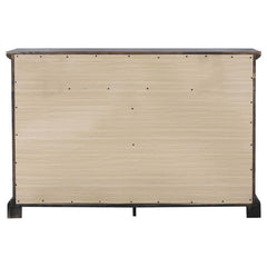 Elk Grove 9-drawer Dresser with Jewelry Tray Vintage Bourbon - 203893