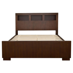 Jessica 4-piece California King Bedroom Set Cappuccino - 200719KW-S4