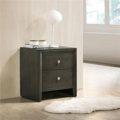Serenity 2-drawer Nightstand Mod Grey - 215842