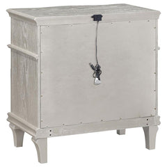 Evangeline 4-piece Eastern King Bedroom Set Silver Oak - 223390KE-S4