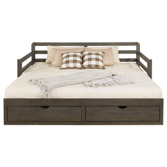 Sorrento 2-drawer Twin XL Daybed with Extension Trundle Grey - 305706