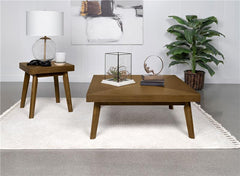 Westerly Square Wood Side End Table Walnut Brown - 707797