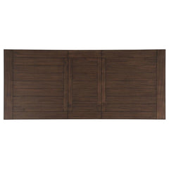 Madelyn 5-piece Rectangle Dining Set Dark Cocoa and Coastal White - 110381-S5