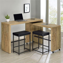 Davista 4-piece Multipurpose Counter Height Table Set Mango Brown - 182704