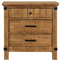 Brenner 5-piece Full Bedroom Set Rustic Honey - 205261F-S5