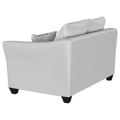 Salizar Upholstered Flared Arm Loveseat Sand - 508582
