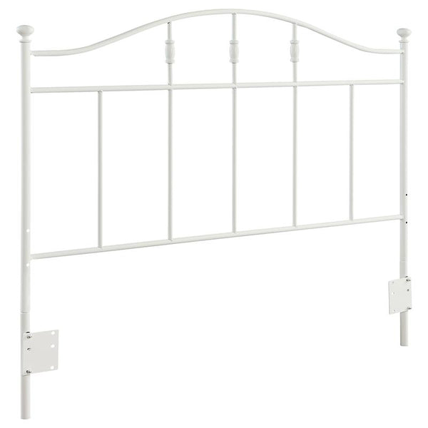Loane Metal Queen or Full Open Frame Headboard White - 300183QF