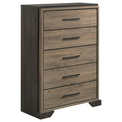 Baker 5-piece California King Bedroom Set Light Taupe - 224461KW-S5