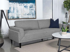 Rilynn Upholstered Track Arm Sofa Grey - 509524