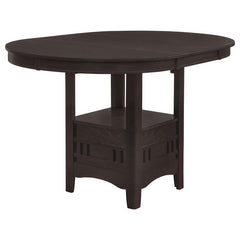 Lavon Oval Counter Height Table Espresso - 102888