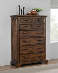 Elk Grove 7-drawer Chest Vintage Bourbon - 203895