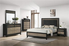 Valencia 5-drawer Bedroom Chest Black - 223045