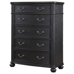 Celina 5-drawer Bedroom Chest Black - 224765