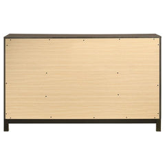 Edmonton 6-drawer Dresser Rustic Tobacco - 204353
