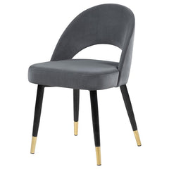 Lindsey Arched Back Upholstered Side Chairs Grey (Set of 2) - 192542