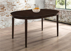 Gabriel Oval Dining Table Cappuccino - 100770