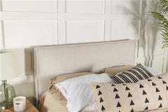 Izzy Upholstered King Panel Headboard Sand - 315985K