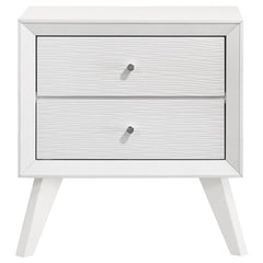 Janelle 4-piece California King Bedroom Set White - 223651KW-S4
