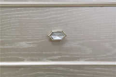 Evangeline 3-drawer Nightstand Silver Oak - 223392