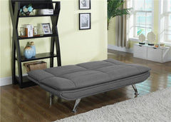 Julian Upholstered Tufted Convertible Sofa Bed Grey - 503966