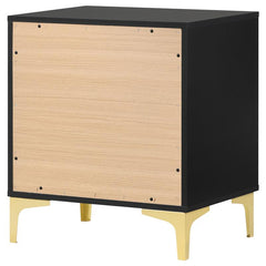 Kendall 2-drawer Nightstand Black - 224452