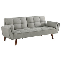 Caufield Upholstered Tufted Convertible Sofa Bed Grey - 360096