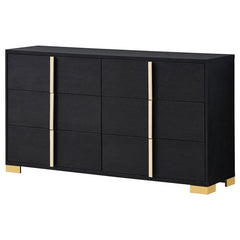 Marceline 6-drawer Dresser Black - 222833