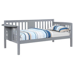 Bethany Wood Twin Daybed with Drop-down Tables Grey - 300838
