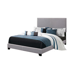 Boyd Upholstered California King Panel Bed Grey - 350071KW