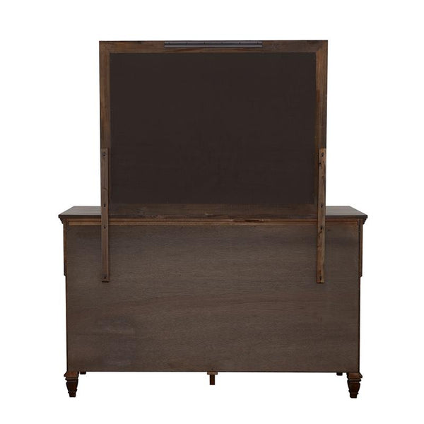 Avenue Dresser Mirror Weathered Burnished Brown - 223034