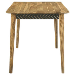 Partridge 7-piece Rectangular Counter Height Dining Set Natural Sheesham - 110578-S7