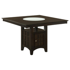 Gabriel 9-piece Square Counter Height Dining Set Cappuccino - 100438-S9