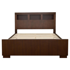 Jessica 4-piece Eastern King Bedroom Set Cappuccino - 200719KE-S4