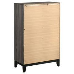 Watson 5-piece Eastern King Bedroom Set Grey Oak - 212421KE-S5