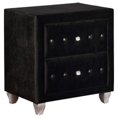 Deanna 5-piece Eastern King Bedroom Set Black - 206101KE-S5