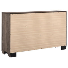 Kauffman 4-piece Queen Bedroom Set Washed Taupe - 204190Q-S4