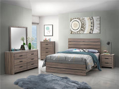 Brantford 5-piece Queen Bedroom Set Barrel Oak - 207041Q-S5