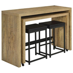 Davista 4-piece Multipurpose Counter Height Table Set Mango Brown - 182704