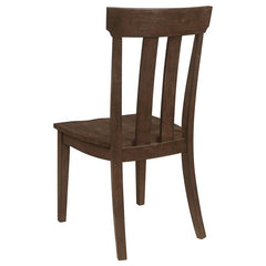Reynolds 5-piece Rectangular Dining Table Set Brown Oak - 107591-S5