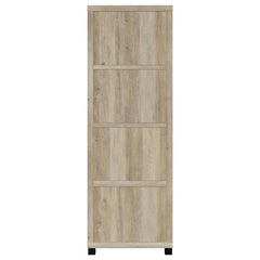 Sachin 3-shelf Engineered Wood Media Tower Distressed Pine - 707746