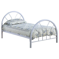 Marjorie Metal Twin Open Frame Bed White - 2389W