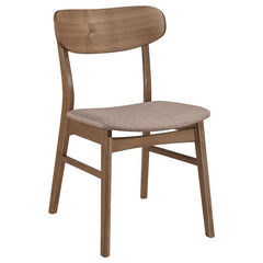 Dortch 5-piece Oval Solid Wood Dining Set Walnut - 108461-S5