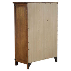 Brenner 5-piece Queen Bedroom Set Rustic Honey - 205261Q-S5