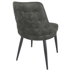 Cosmo Upholstered Curved Back Side Chairs (Set of 2) - 106046