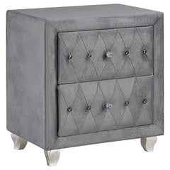 Deanna 5-piece Eastern King Bedroom Set Grey - 205101KE-S5