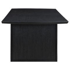 Brookmead 5-piece Rectangular Dining Set with 18" Removable Extension Leaf Black - 108231-S5