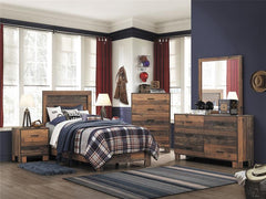 Sidney 4-piece Twin Bedroom Set Rustic Pine - 223141T-S4